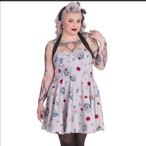 Hell Bunny Day of the Dead Unicorn Dress 🦄